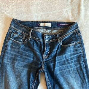 Vigoss Women's Dark Blue Boot Cut Jeans